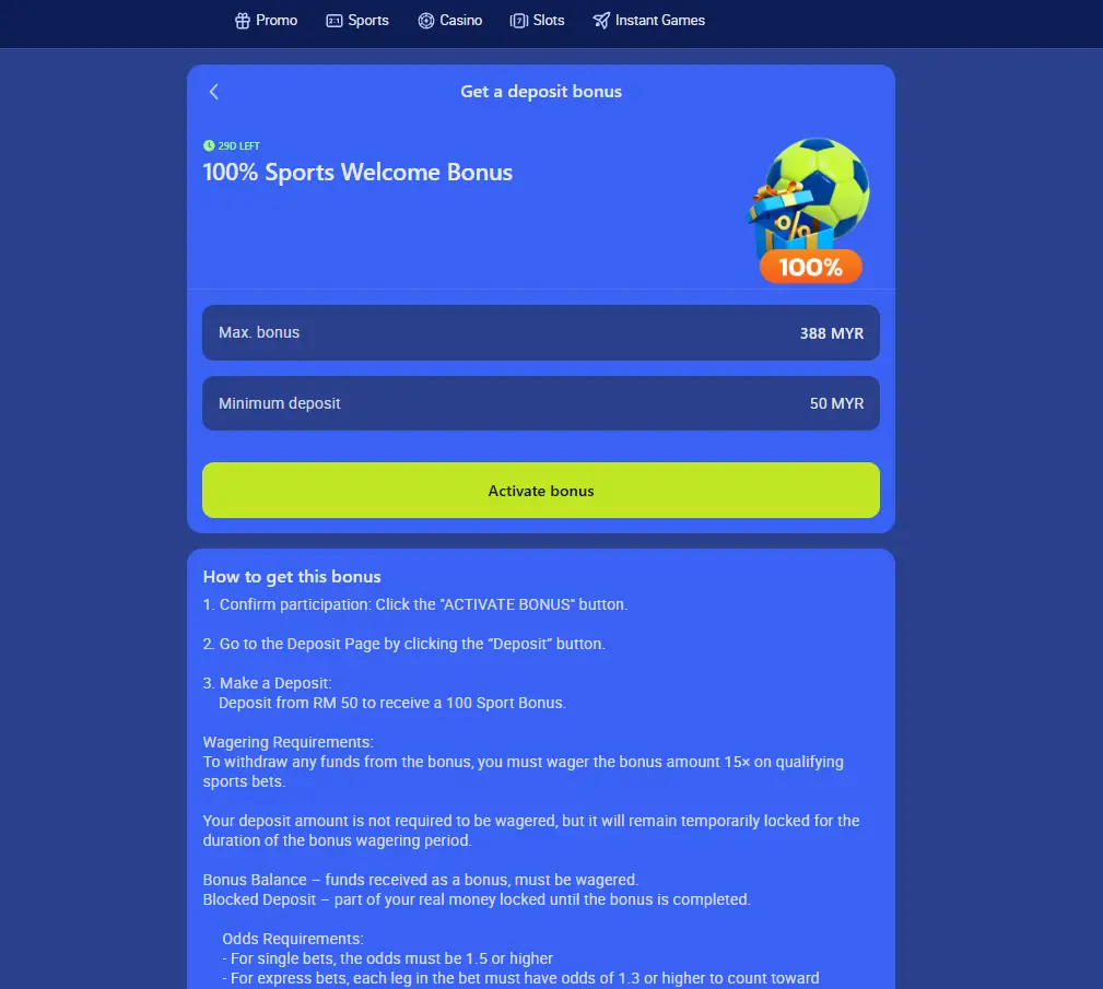 Sportsbook Promotions DK88